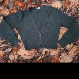 Aritzia Wilfred Plunge Cardigan